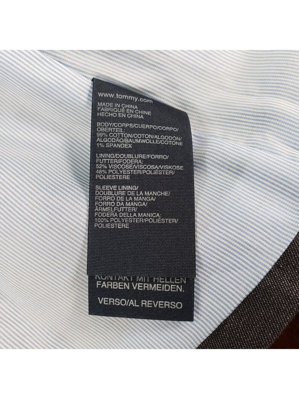 Tommy Hilfiger Gray Tailored Blazer Size M - Picture 6 of 11